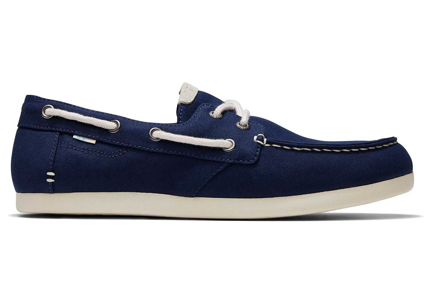 Toms Slip On Męskie Granatowe - Claremont - 58HPURZLI